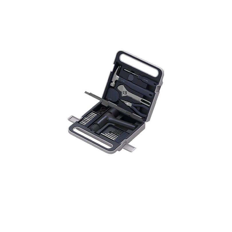 کیت جعبه ابزار و دریل شیائومی Hoto Brushless Drill Set 12V - Image 2
