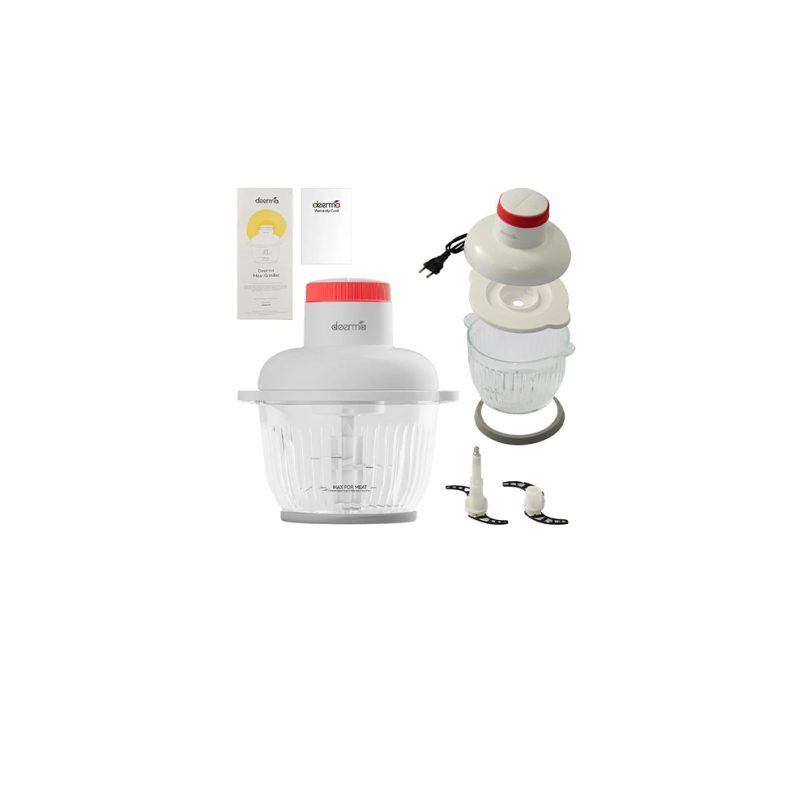 خرد کن و غذا ساز چند منظوره Deerma Multifunctional Meat Grinder JR10W - Image 3
